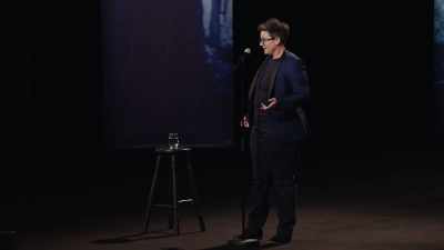 There you go.
It's very healthy to reassess, isn't it? - Hannah Gadsby: Nanette