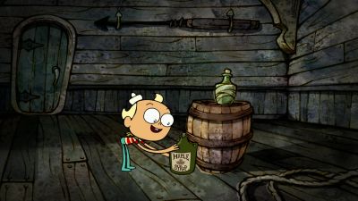 There you go,
little bottle of maple syrup. - The Marvelous Misadventures of Flapjack
