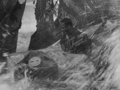 There go our rations. - Lifeboat