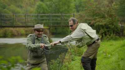 There you go, Paul.
— Wow, that is a wild rainbow trout - Mortimer & Whitehouse: Gone Fishing