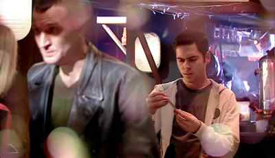 There you go, pocket money.
Don't spend it all on sweets. - Doctor Who