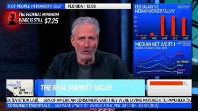 There we go. Purchasing power, - The Problem With Jon Stewart