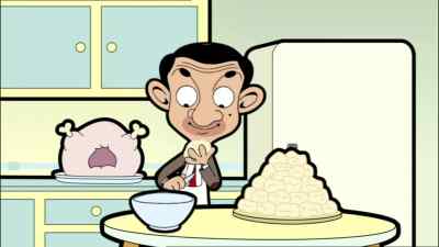 There you go. - Mr. Bean: The Animated Series