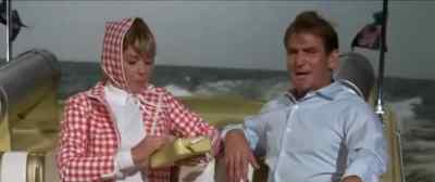There you go, sailor. Press the
middle lever for more speed. - The Glass Bottom Boat