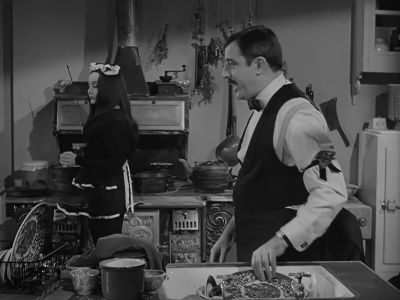 There she goes again. That's me. - The Addams Family