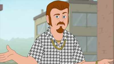 THERE HAS NEVER BEEN PEACE
WITHOUT FIRST A GREAT SUFFERING. - Trailer Park Boys: The Animated Series