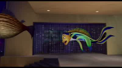 There he is my brother my player the Sharkslayer - Shark Tale
