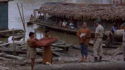 There he is right there. See? - Fire on the Amazon