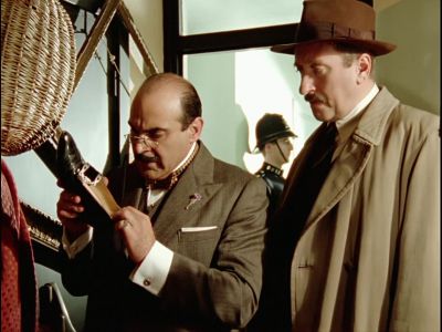 There is here, you see,
an insoluble problem. - Agatha Christie's Poirot