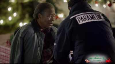 There was ice
on the steps of the trailer. - Christmas Under the Stars
