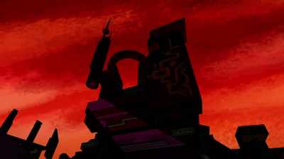 There, in Darkseid's citadel. - Justice League Action