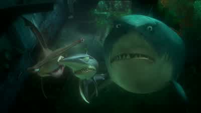 There is a father looking for his little boy. - Finding Nemo