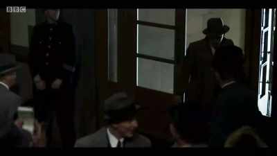 There he is! Are you making
any progress, Inspector? - The ABC Murders