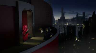 There it is. (CHUCKLES) - Lego Star Wars Terrifying Tales