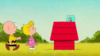 There he is! He's just visiting Snoopy. - The Snoopy Show