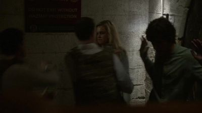 There she is!
Hold it right there. - The 100
