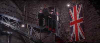 There she is, ma'am...
Her Majesty's Ship Jonah. - The Private Life of Sherlock Holmes