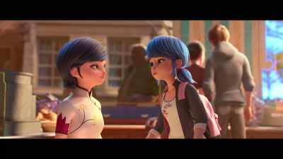 There she is! Marinette, - Miraculous: Ladybug & Cat Noir, The Movie