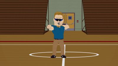 There she is, officers,
right there. - South Park
