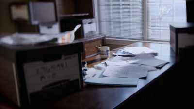 THERE IS ONE PIECE
OF PHYSICAL EVIDENCE - An American Murder Mystery: The Staircase