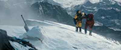 There she is. - Everest