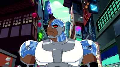There it is. - Teen Titans: Trouble in Tokyo