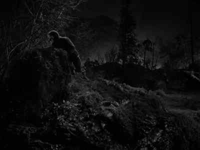 There he is! - Frankenstein Meets the Wolf Man