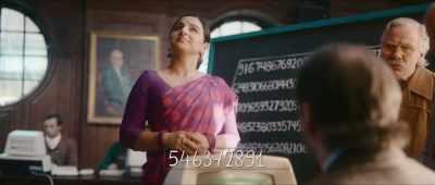 There it is. The computer
got it in 62 seconds. - Shakuntala Devi