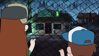There it is, fellas-- The condemned Dusk-to-Dawn. - Gravity Falls