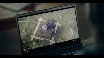 - There!
- It looks like a borehole. - Mystic