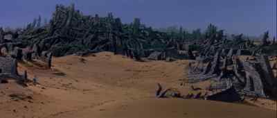 There it is - or was. - Battle for the Planet of the Apes
