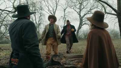 There were just two of 'em standing watch,
and we got 'em both. - Desperate Riders