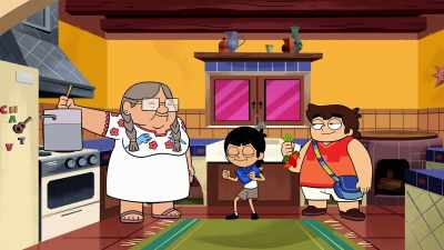 There was lightning, - Victor and Valentino