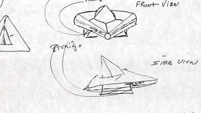 There was markings on the
craft, which were very unusual. - Truth Hunter