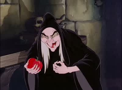 But waitThere may be an antidoteNothing must be overlookedOh here it isREADINGLove's First KissBahNo fear of thatThe dwarfs will think she's deadShe'll be buried aliveCACKLINGBuried alive - Snow White and the Seven Dwarfs