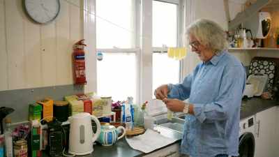There might be some paper residue.
Yeah, that's OK, but I don't... - James May and the Dull Men