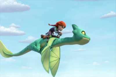 There might be something else
going on here than cave scouting. - Dragons: Rescue Riders