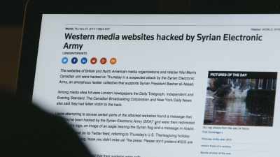 There were mostly
website defacements, - Cyberwar