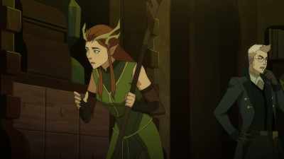There must be a hidden exit
or trap door. - The Legend of Vox Machina