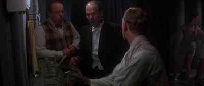 There must be
a loose connection
underneath the stage. - Radioland Murders