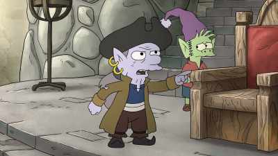 There never was any treasure.
I ought to just kill you all. - Disenchantment