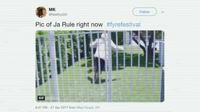 There was no bathrooms.
There's no, like, - Fyre Fraud
