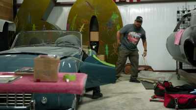 There is no car, - Shorty's Dream Shop