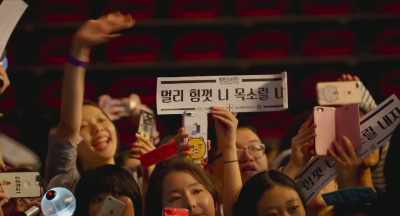 There is no common ground,
but we keep sharing our message. - Burn the Stage: The Movie