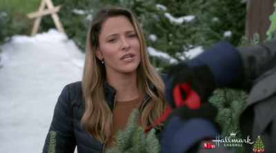 There is no corner.
We're putting it in front of-- - Christmas in Evergreen: Letters to Santa