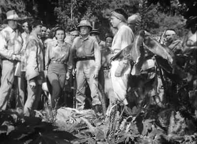 - There were no killer lions.
- The boy's hysterical. - Tarzan and the Huntress