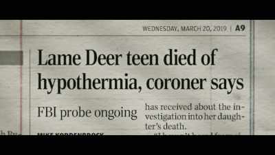 There was nothing to explain
Henny's death either due to - Murder in Big Horn