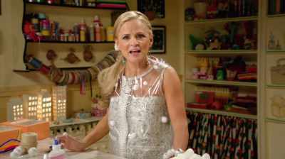 There is nothing more festive
and fun than glitter. - At Home with Amy Sedaris