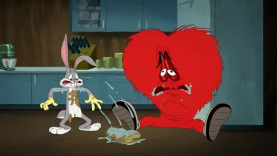 There now. Feeling better, Red? - Looney Tunes Cartoons