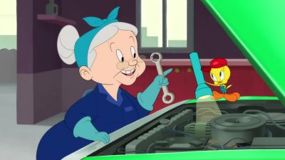 There. Now, let's check the oil. - Looney Tunes Cartoons